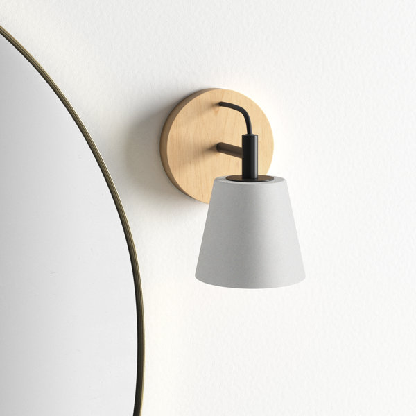 Niki Single Light Dimmable Armed Sconce Reviews AllModern